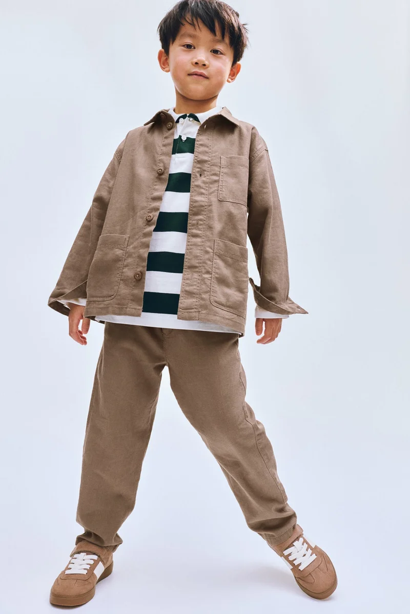 اتش اند ام جاكيت كتاني