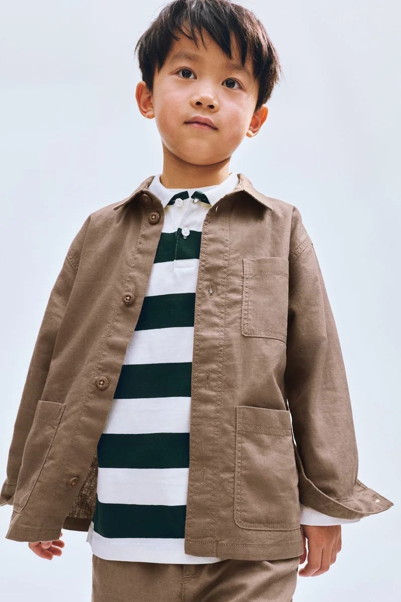 اتش اند ام جاكيت كتاني