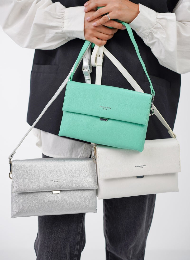 David Jones-Covered Cross Body Stylish Bag Model Cm6919- Squared Envelope Bag for work and Daily out and about cross body bag - Image 4