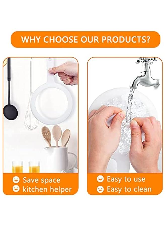 3pcs Kitchen Ultra-Fine Nylon Mesh Strainer 5.51 Inch, Plastic Sieve Fine Mesh with Handle Kitchen Tool For Soy Milk, Coffee, Milk, Yogurt, Juice,Tea Leaf Filter, Honey (400 mesh)  - Image 3