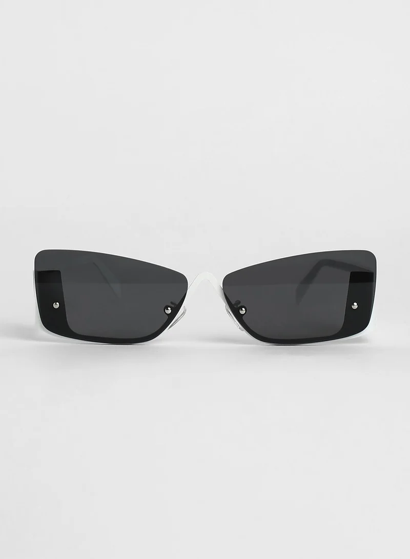 صوص هاوت نظارة شمسية مستطيلة مجردة