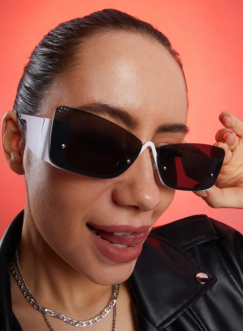 صوص هاوت نظارة شمسية مستطيلة مجردة