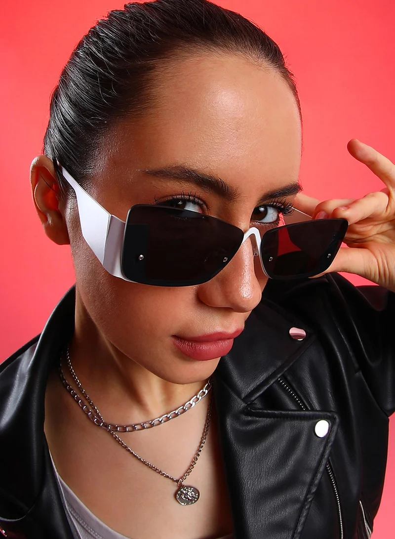 صوص هاوت نظارة شمسية مستطيلة مجردة