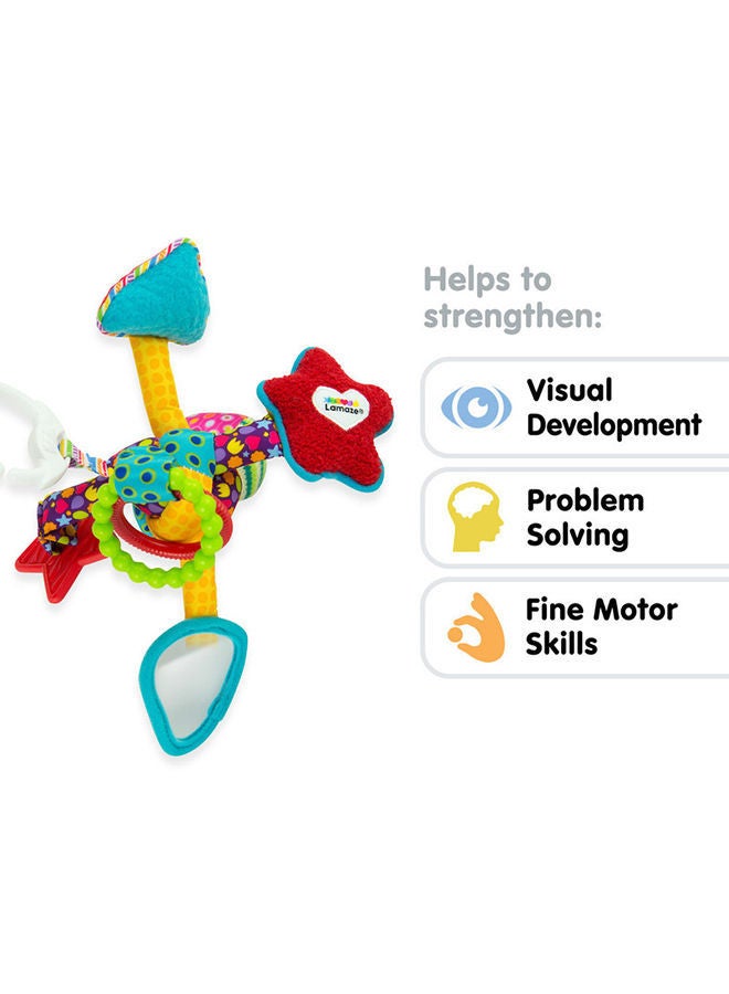 نيبمينينت لعبة بلاي & غرو فريدي ذا فاير فلاي والتي تعلّق على عربة الأطفال - Image 2