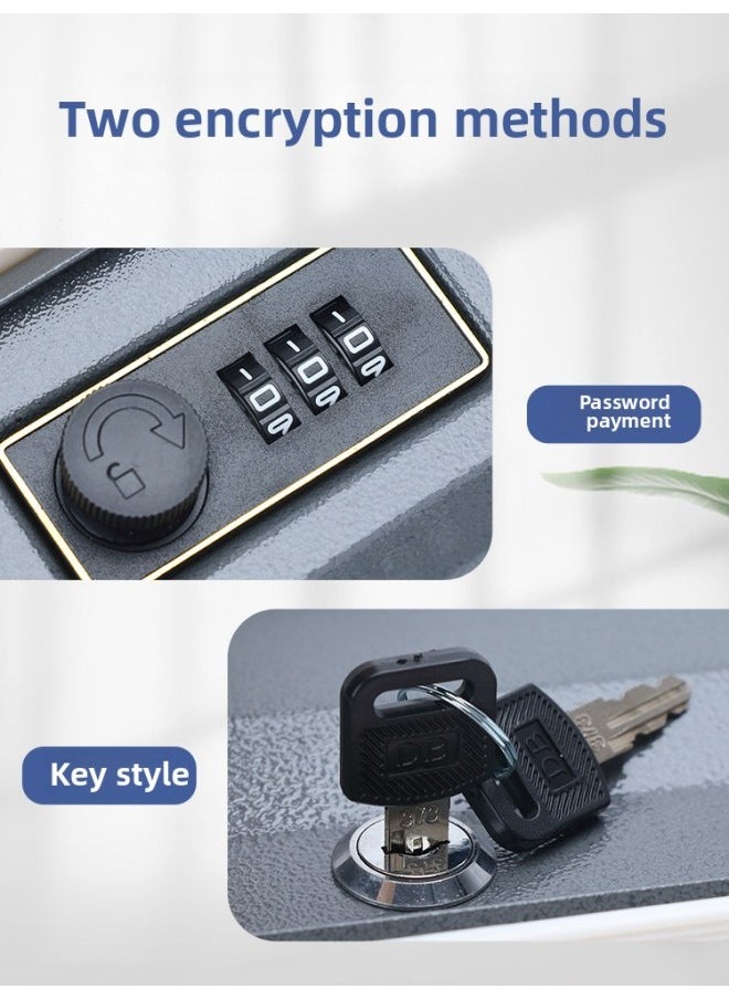 Generic - Book Safe With Lock Code Box Piggy Bank Storage Piggy Bank This Home Cabinet Cash Box Small Children-Colour:B [middle Key] Remarks Pattern Required - Image 1