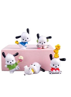 Sanrio 5 Pcs Set 4x3 cm Kuromi Collectible Figure For Kids  - Image 2