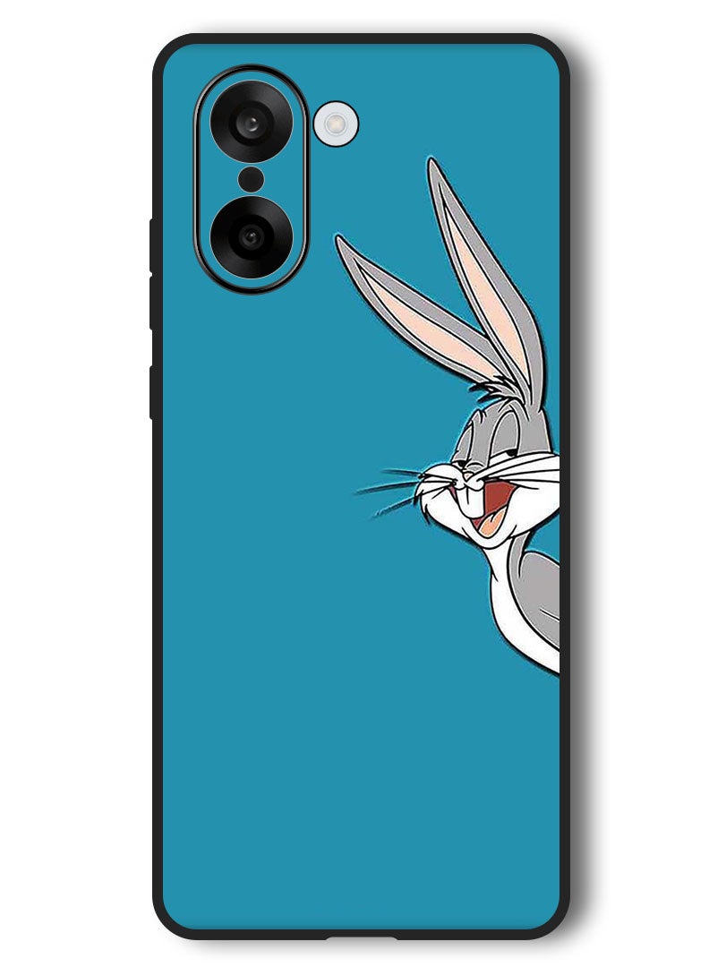 Theodor Case Compatible with OnePlus Nord CE 5 6.77 Inch Protection Shockproof Bumper Cover Bugs Bunny - Image 1