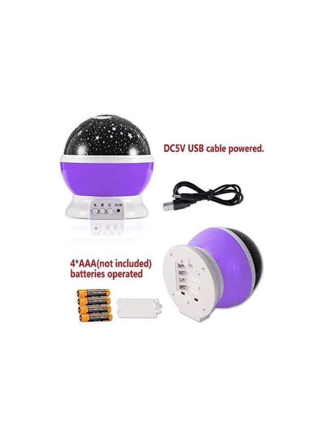 مصباح ليلي مبتكر على شكل نجمة، يعمل بمنفذ USB، متعدد الألوان، 14 × 38 سم - Image 2