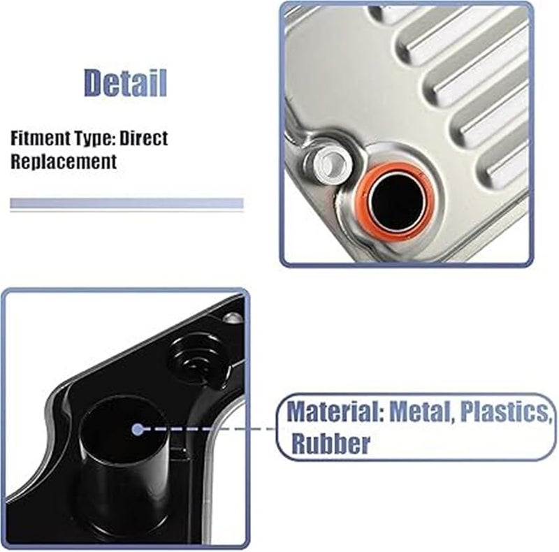 Transmission Oil Fluid Filter Pan Gasket Kit for Ford Explorer Mercury Mountaineer 2002 2010 - Image 5