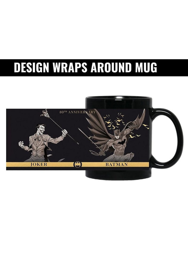 MEC Joker Vs Batman  Full Black Mug 11Oz - Image 4