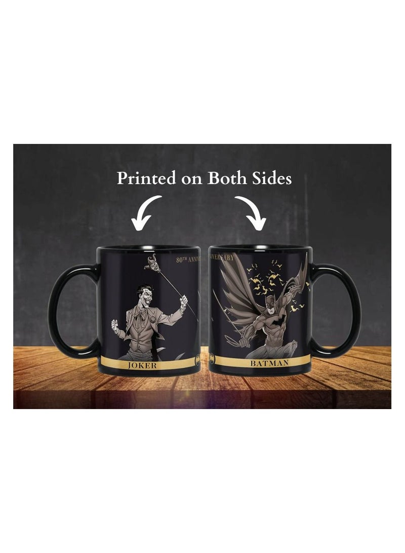 MEC Joker Vs Batman  Full Black Mug 11Oz - Image 5