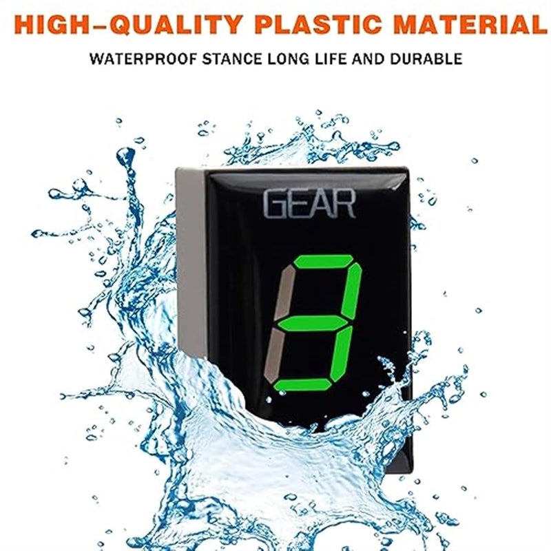Wivplex 1-6 Level Gear Display Indicator for Motorcycles - Image 4