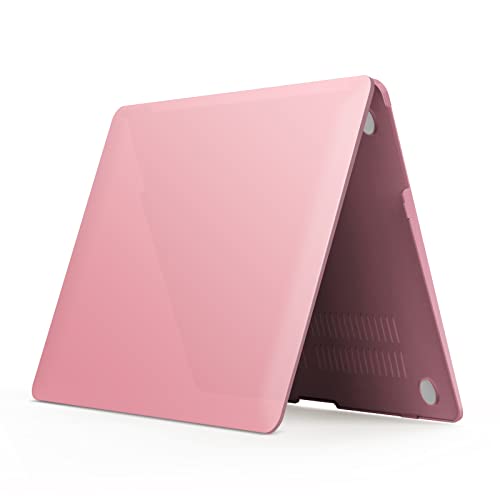 IBENZER Compatible with Old Version MacBook Air 13 Inch Case (2017-2010 Release), Models: A1466/A1369, Plastic Hard Shell Case with Keyboard & Screen Cover for Mac Air 13, Pink, A13PK+2 - Image 5