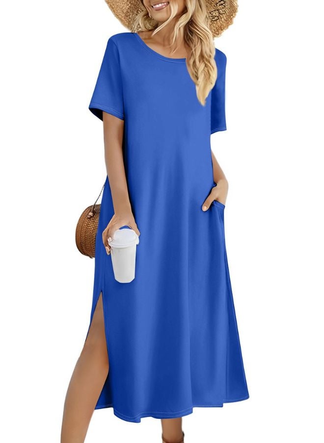 Tepveisoy Women's Fashion Summer Dresses Casual Beach Dresses One Piece Dress Slim Holiday Dress  - Image 1