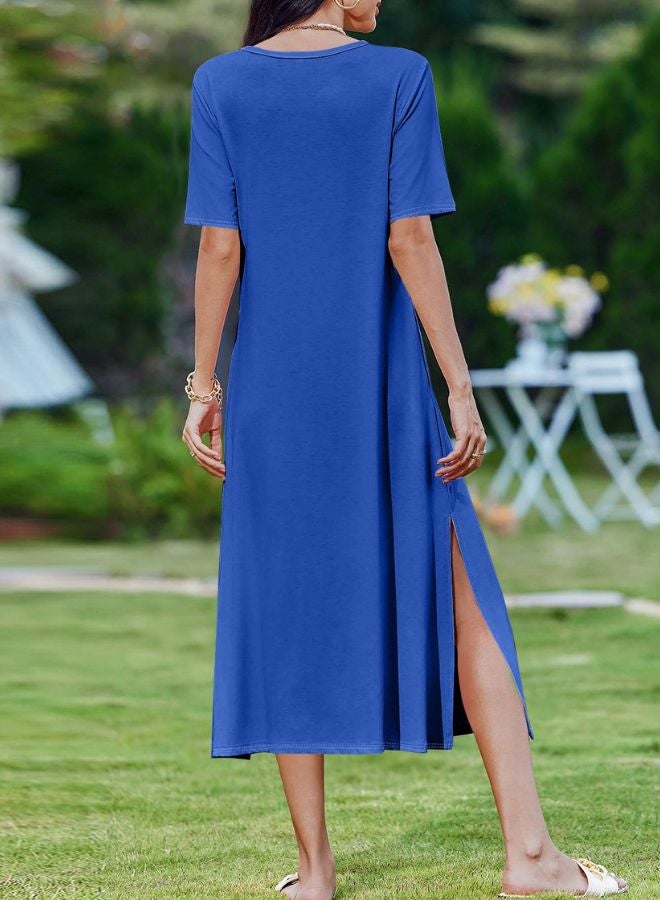 Tepveisoy Women's Fashion Summer Dresses Casual Beach Dresses One Piece Dress Slim Holiday Dress  - Image 3