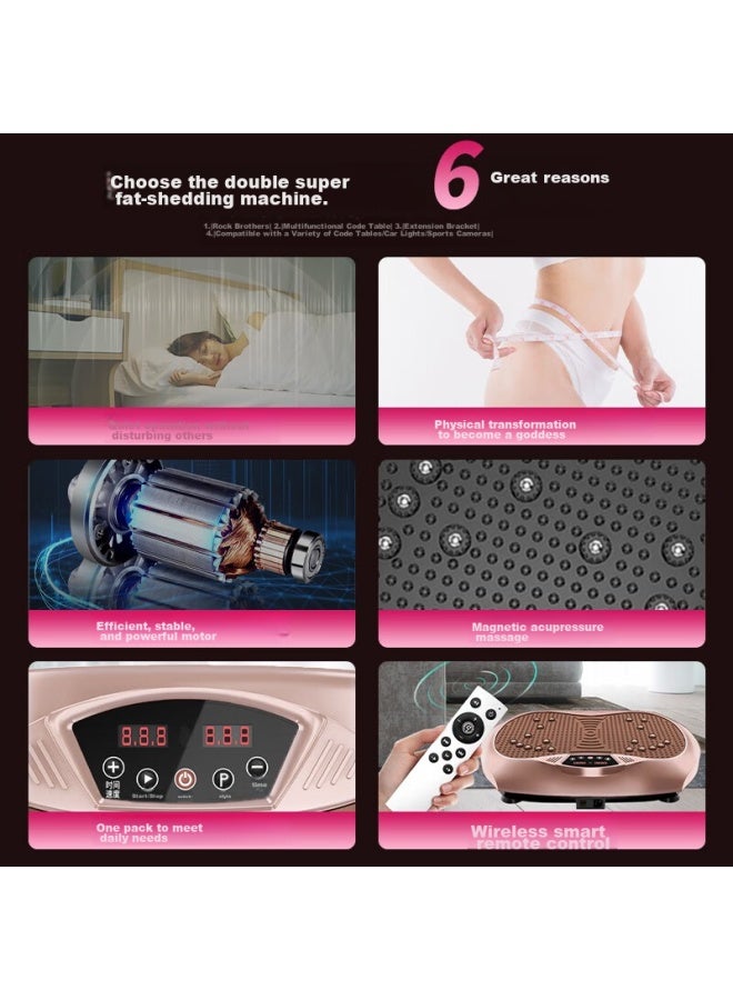 Suncao Sc-fm18 Fat-burning Machine, Lazy Shaker, Home Body Shaping Machine, Body Sculpting Vibrating Exercise Fitness Equipment - Image 5