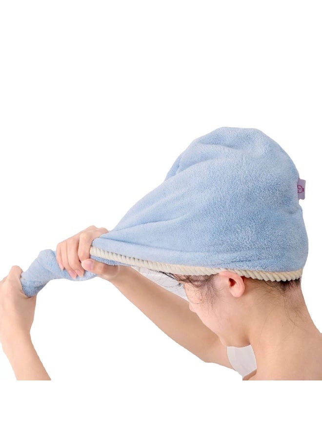 Microfiber Hair Bonnet, Towel, Hair Turbans for Wet Hair, Curly Hair, Hair Drying Towel, Multicolor - Image 2