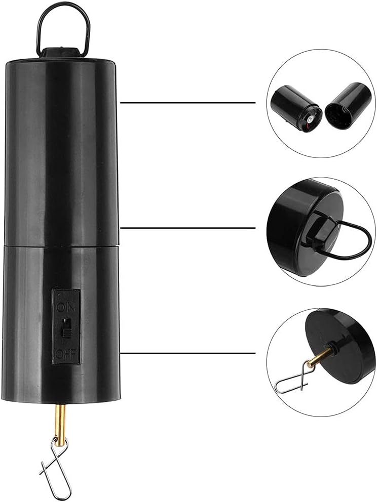 klarako Hanging Display Motor for Wind Spinner Ornament Hanging Decor Wind Chimes Mobile Battery Operated Motor，Not Included Battery - Image 4