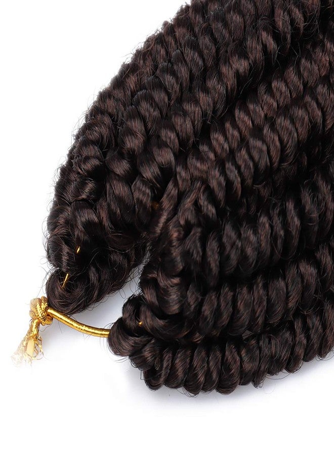 Dorsanee Short Bob Spring Twist Crochet Hair 6 Inch 6 Packs Pre-twisted Curly Braids Pre-looped Mini Passion Twists Fluffy Synthetic Hair Extensions (T33#) - Image 3