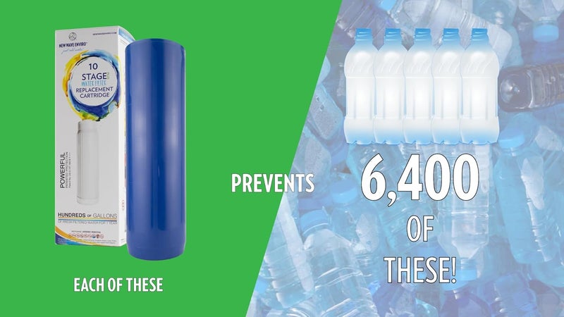 New Wave Enviro 10 Stage Plus Water Filter Replacement Cartridge - Image 3