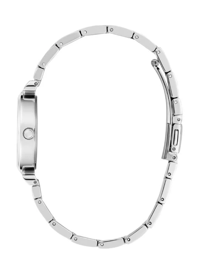 جس Array Steel Strap Analog Watch