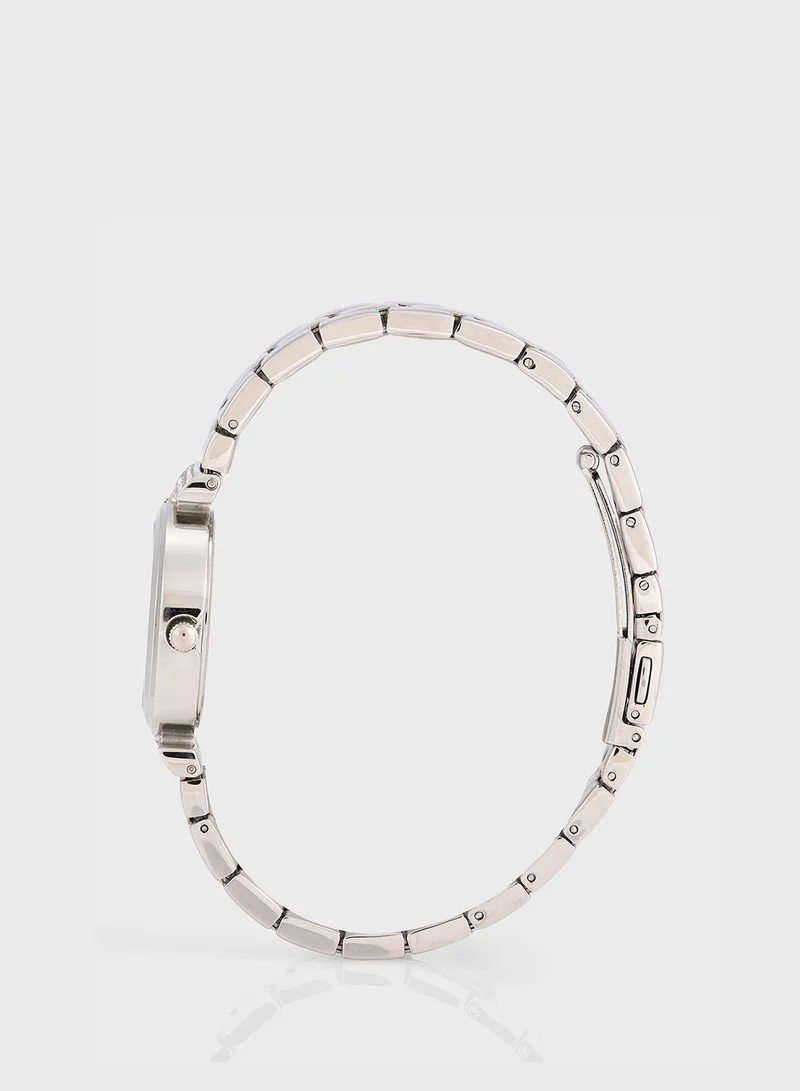 GUESS Array Steel Strap Analog Watch
