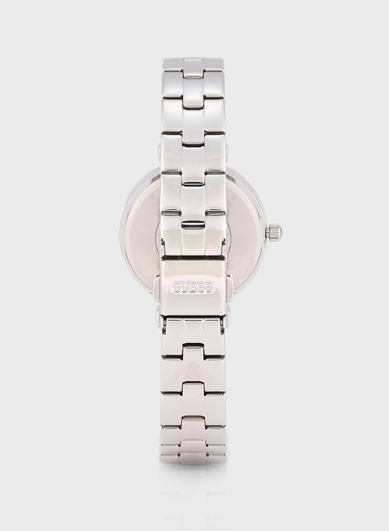 GUESS Array Steel Strap Analog Watch