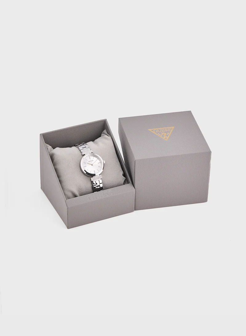 GUESS Array Steel Strap Analog Watch