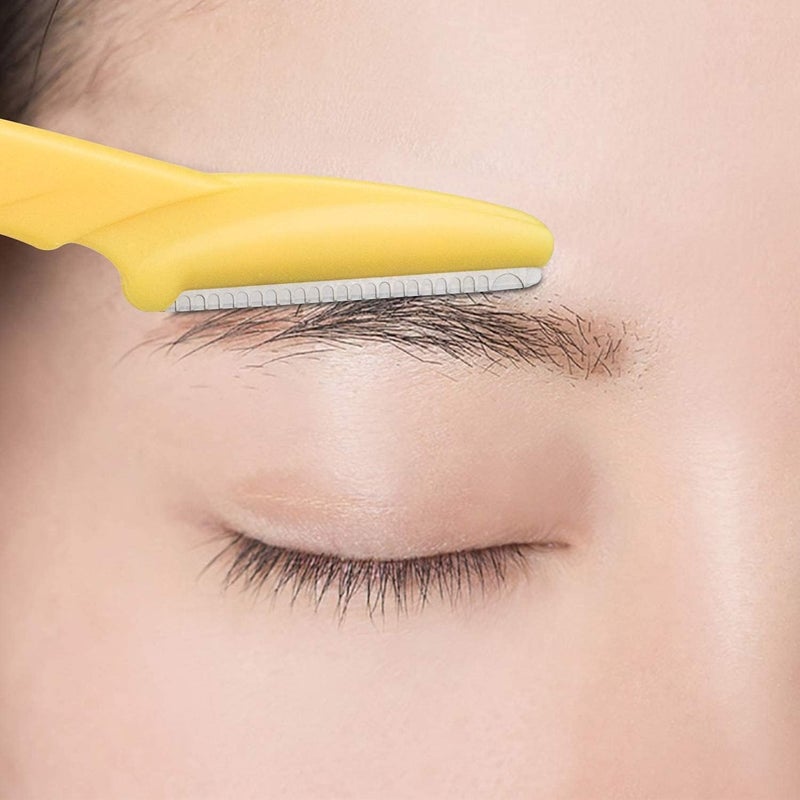 YiMinG Eyebrow Razor, 18 Pcs Shaper Facial Hair Razors Shavers Trimmers for Women and Men - Image 3