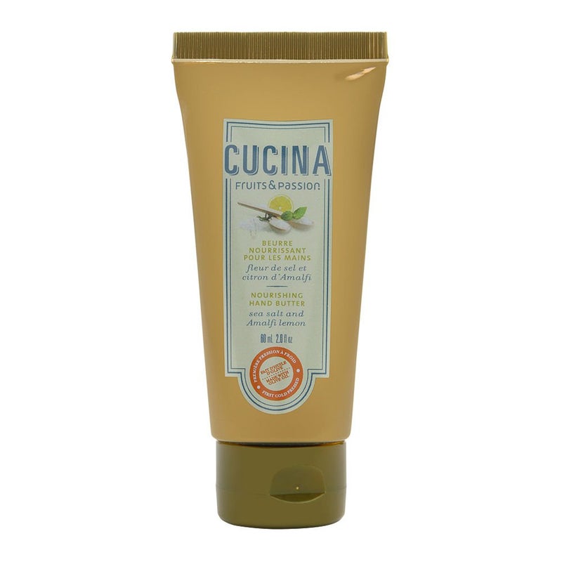 New Cucina 20 oz Nourishing Hand Butter Sea Salt and Amalfi Lemon