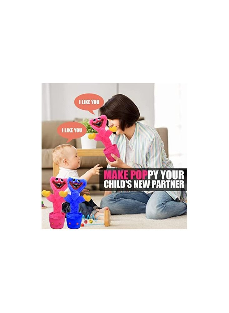 Y&D Poppy Playtime Toy Huggy Wuggy Singing Dancing Recording Figure Doll Plush Puppet  - Image 4