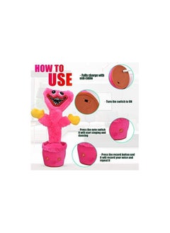 Y&D Poppy Playtime Toy Huggy Wuggy Singing Dancing Recording Figure Doll Plush Puppet  - Image 2