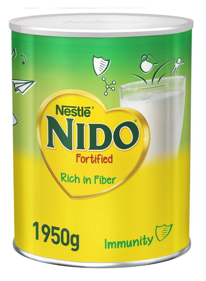 نيدو علبة حليب مجفف مدعم 1.95كجم - Image 1