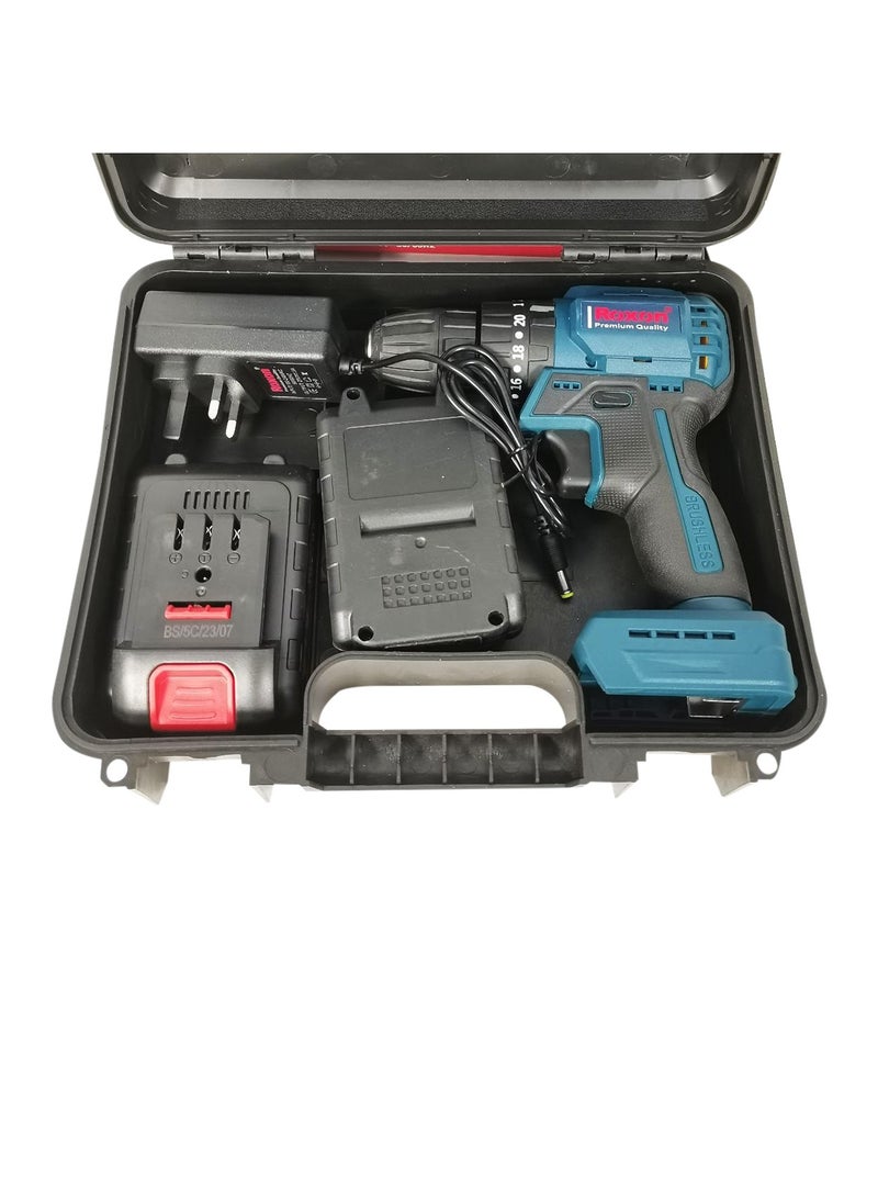 RX-BCD21V Cordless Brushless Drill - 21V Electric Screwdriver With Dual 1500mAh Batteries And Fast Charger For Efficient Drilling - pzsku/Z71A10CFDDD83BC82C30DZ/45/_/1711004679/7bd47bcb-0846-4422-86f3-0f9d02aaf2b7