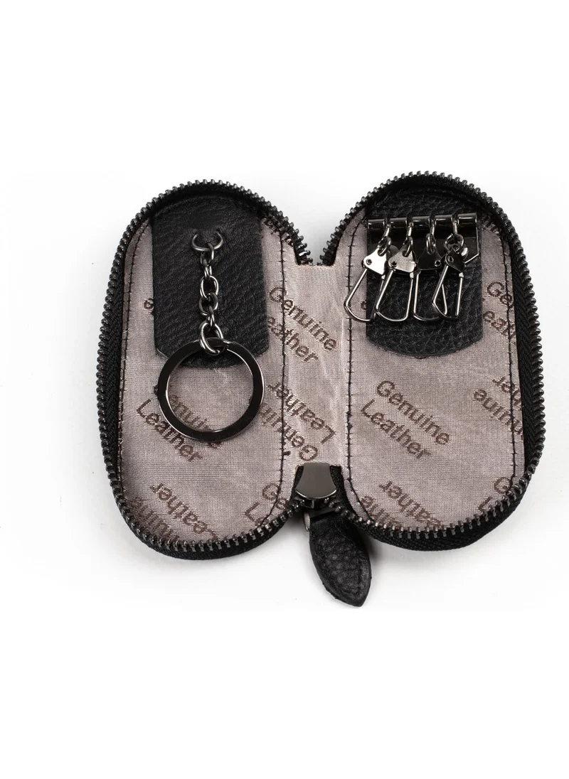 Hky Leather Keychain