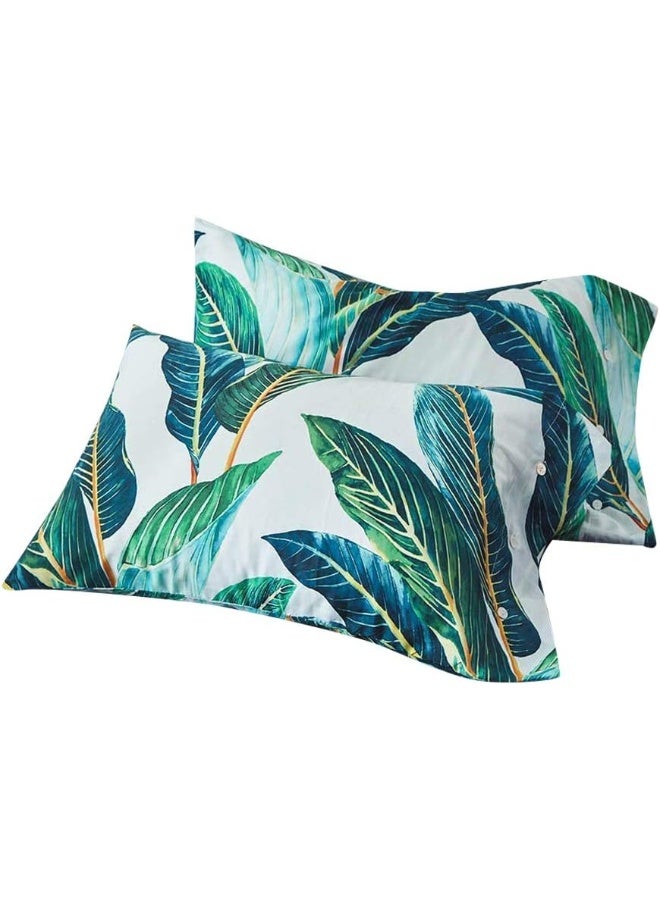 VM VOUGEMARKET Bedding Pillowcases 2 Pieces Pattern Pillow Shams  - Image 1