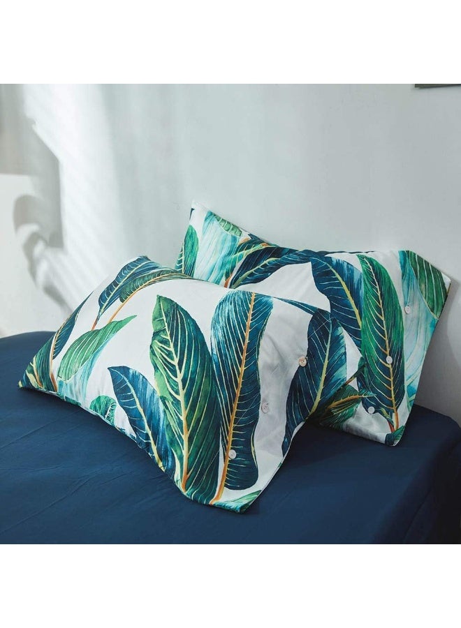 VM VOUGEMARKET Bedding Pillowcases 2 Pieces Pattern Pillow Shams  - Image 2