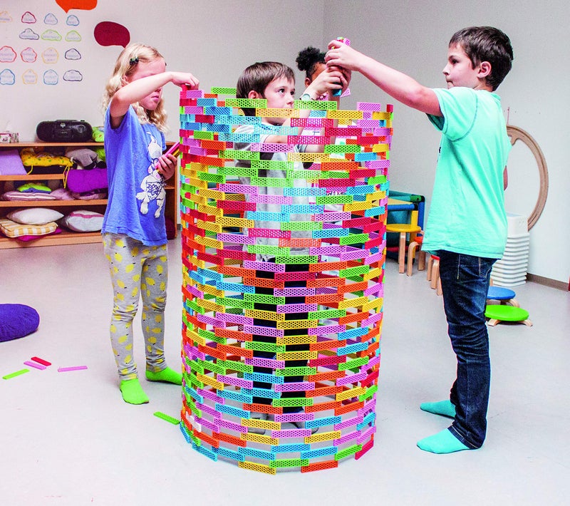 Tegu 200 Piece Perfect Blocks Building Set, Multicolor - Image 2