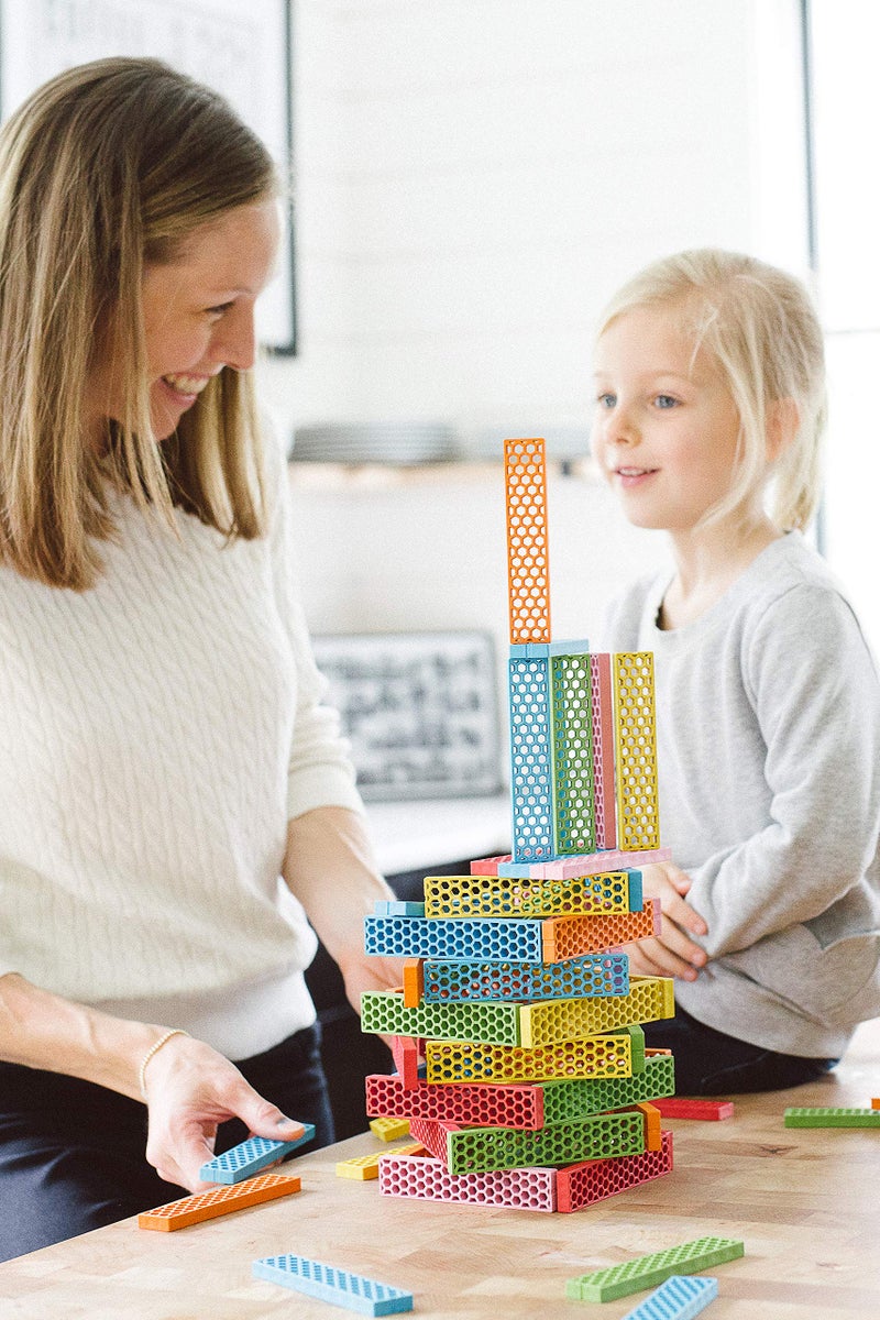 Tegu 200 Piece Perfect Blocks Building Set, Multicolor - Image 4