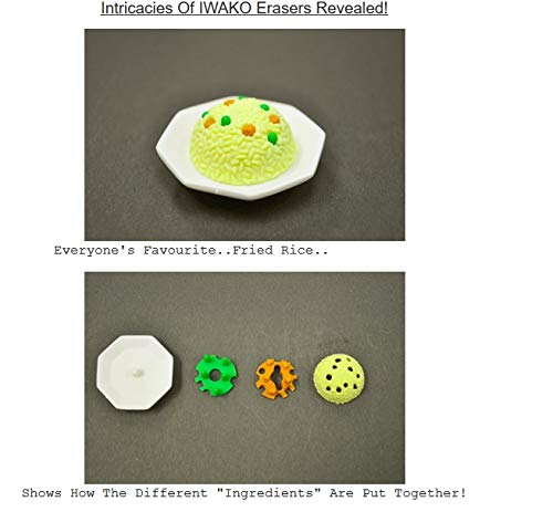 Iwako School Eraser #2 Carded Set (ER-BRI039) - Image 3