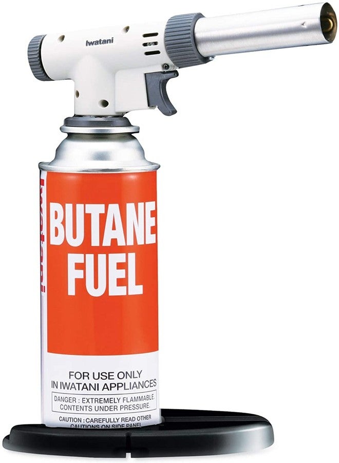 Iwatani PRO2 Culinary Butane Torch for sous vide, crème brulee, pastries, camping and so much more - Image 1