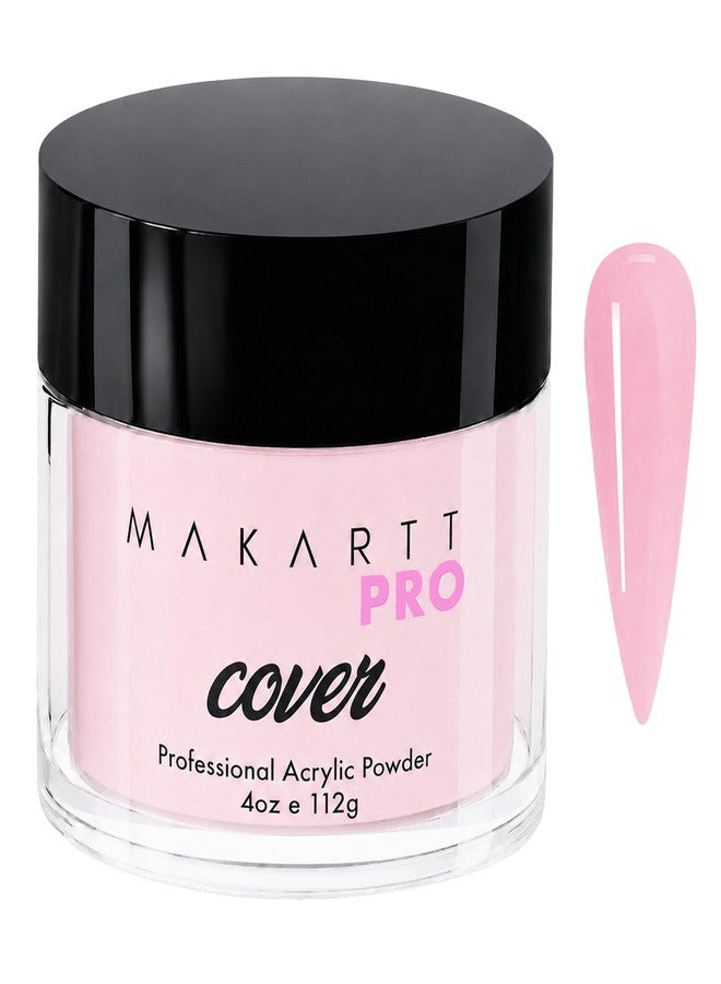MakarttPro بودرة أكريليك ماكارت برو - 112 غ/4 أونصة لتغطية الأظافر، مثالية لفنيي الأظافر المحترفين (لون الكرز الضبابي) - Image 1