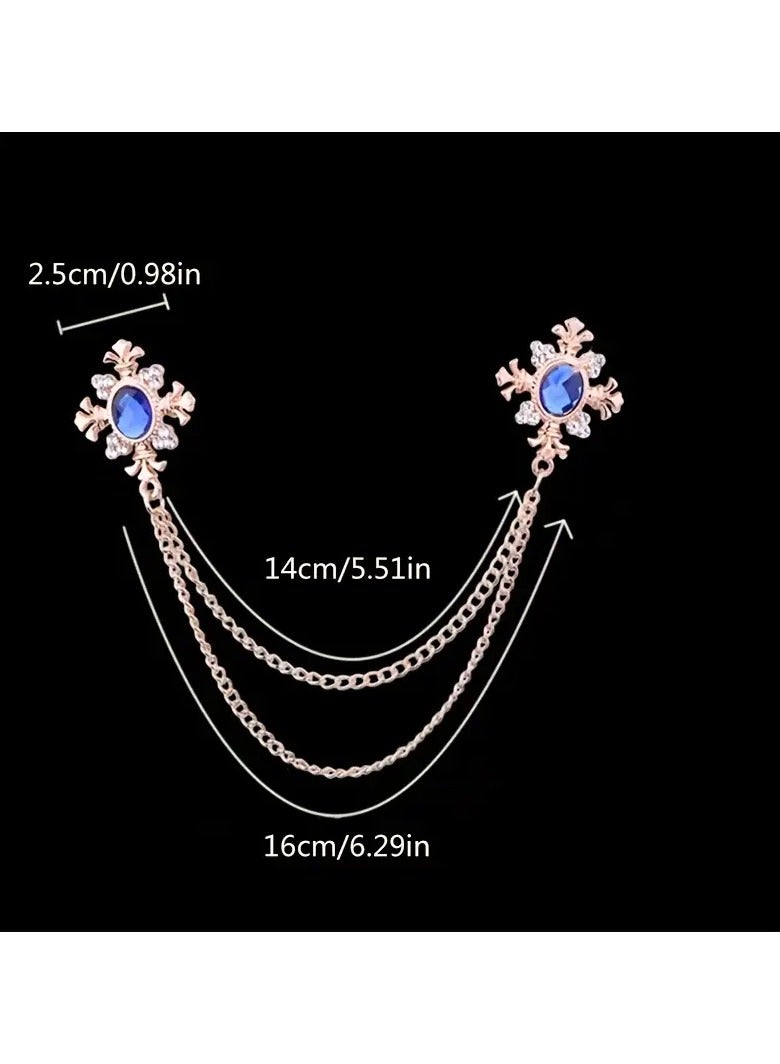 Goolsky دبوس ياقة للرجال / النساء لتزيين الياقة، دبوس شخصية غير محدد الجنس، دبوس ياقة للزوجين - Image 3