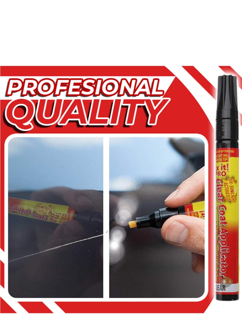 SYOSI Car Scratch Eraser Pen, 5 Pcs Touch up Paint for Cars, Automotive Car Paint Scratch Repair Pen, Car Scratch Repair Remover Pen, Auto Easy Scratch Fix - Image 5