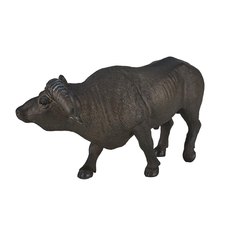 MOJO Cape Buffalo Realistic International Wildlife Toy Replica Hand Painted Figurine - Image 4