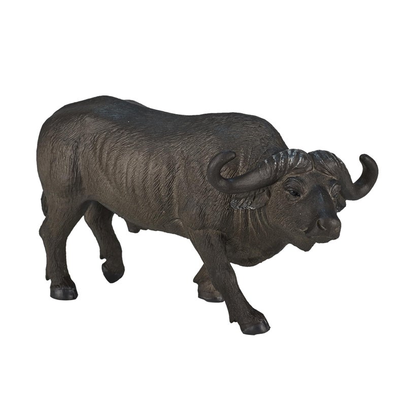 MOJO Cape Buffalo Realistic International Wildlife Toy Replica Hand Painted Figurine - Image 2