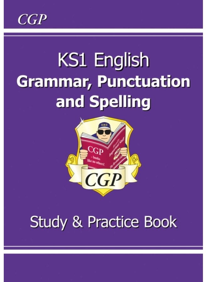 KS1 English SATS Grammar Punctuation Spelling Study Practice Book - Paperback