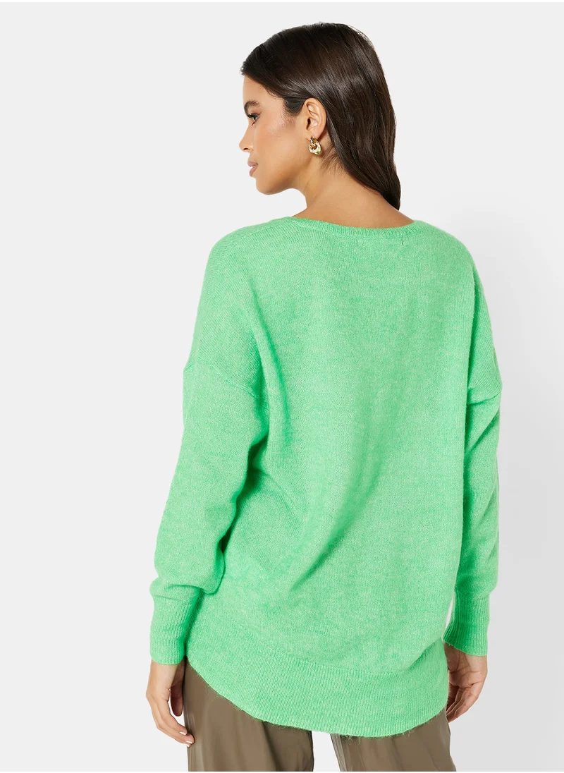VERO MODA Essential V Neck Sweater