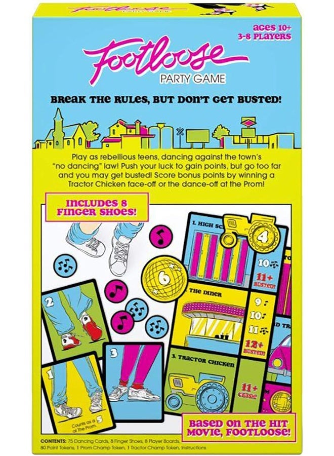 Funko Board Games 48716 Signature Footloose Party Game, Multicolour  - Image 3