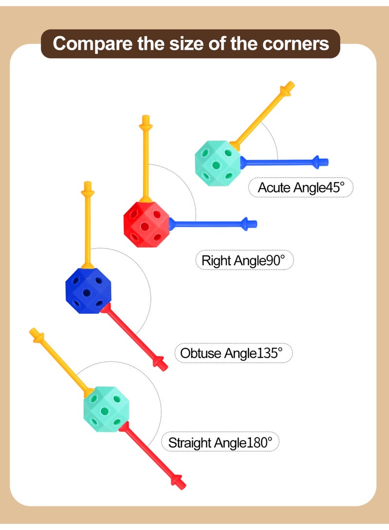 ألعاب تعليمية STEM، هندسة بناء إبداعية | مجموعة مكعبات بناء تعليمية ممتعة للأولاد والبنات من عمر 3 سنوات فما فوق، أفضل هدية للأطفال - Image 3